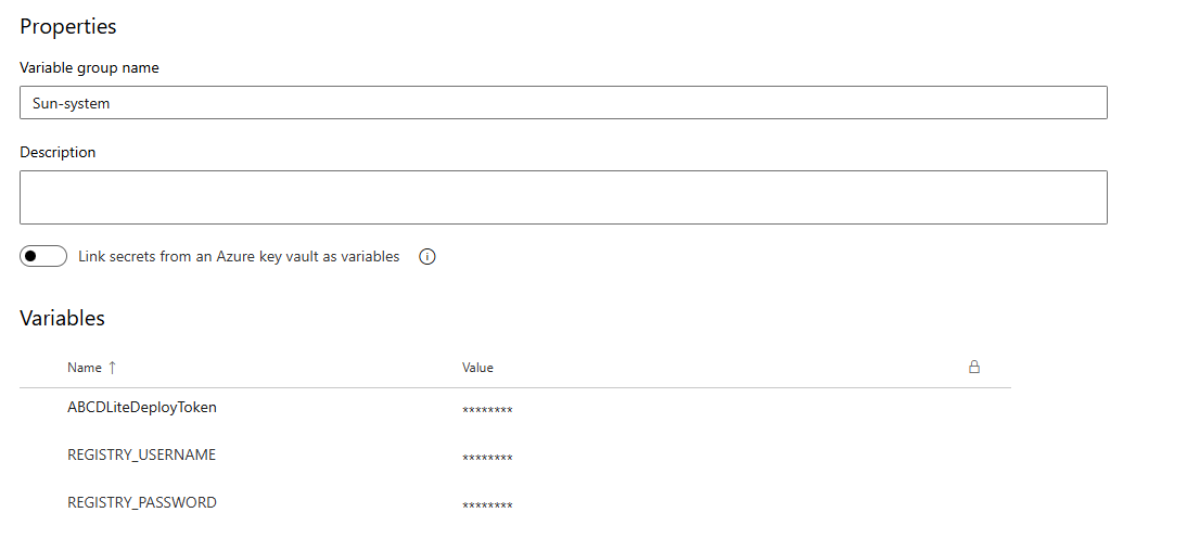 azure-devops-variable-group
